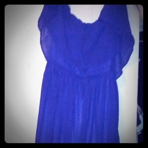 Blue dress